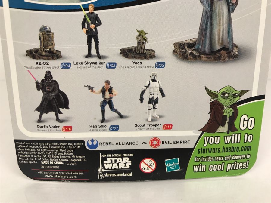 STAR WARS The Original Trilogy Collection The Empire Strikes Back Spirit Obi-Wan #03 Hasbro 2004 84780/84715 New On Card [Photo 11]