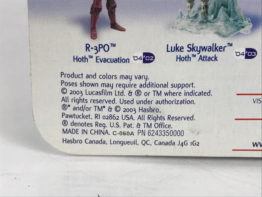 STAR WARS Return Of The Jedi Jabba’s Sail Barge R2-D2 #05 Hasbro 2003 84719/84715 New On Card [Photo 12]