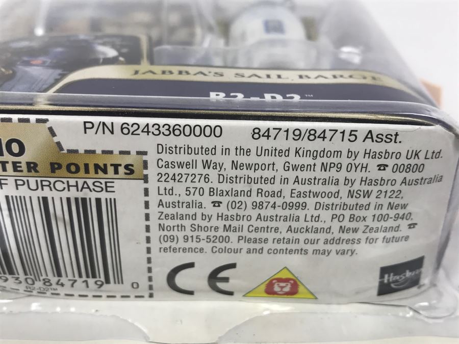 STAR WARS Return Of The Jedi Jabba’s Sail Barge R2-D2 #05 Hasbro 2003 84719/84715 New On Card [Photo 8]