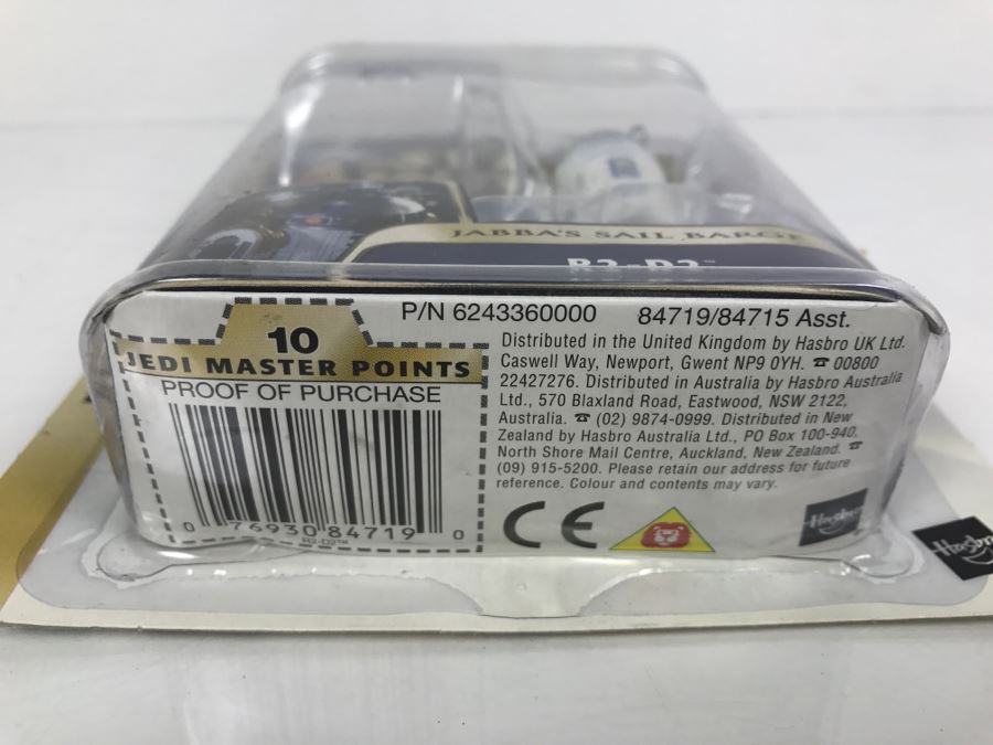 STAR WARS Return Of The Jedi Jabba’s Sail Barge R2-D2 #05 Hasbro 2003 84719/84715 New On Card [Photo 7]