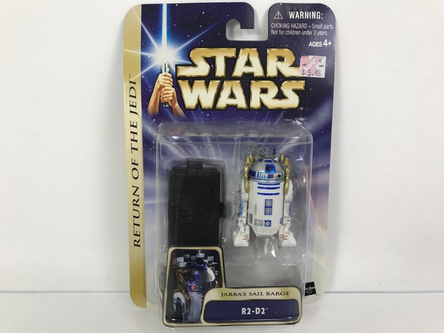 STAR WARS Return Of The Jedi Jabba’s Sail Barge R2-D2 #05 Hasbro 2003 ...