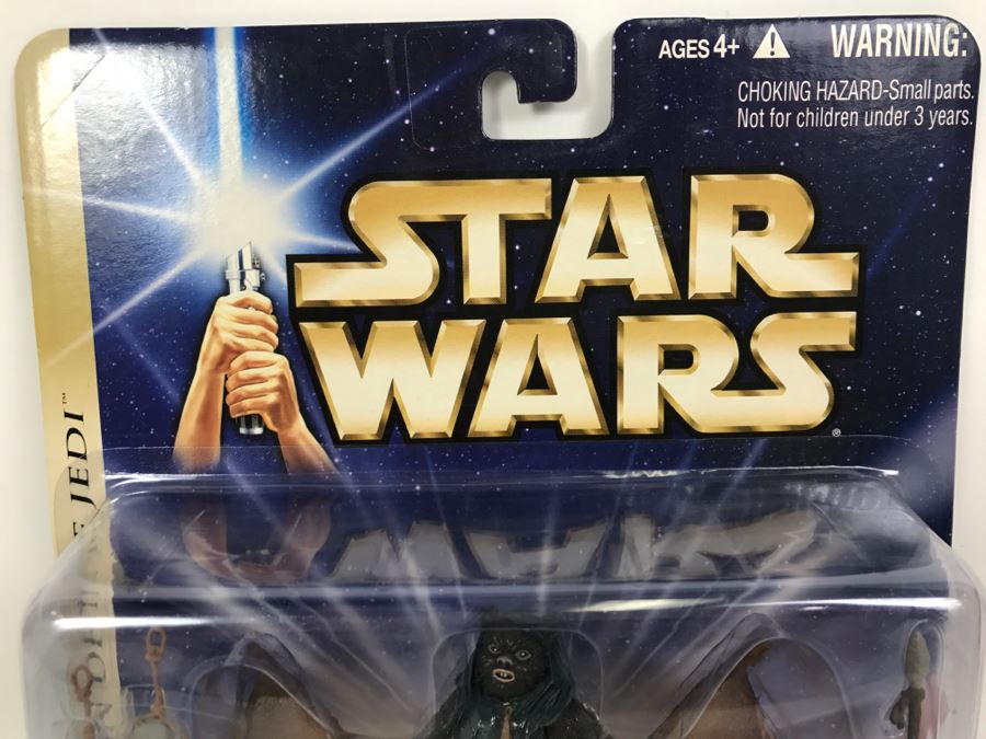 STAR WARS Return Of The Jedi Assault On Endor Ewok With Attack Glider  Hasbro 2004 84782/84716 New On Card [Photo 2]