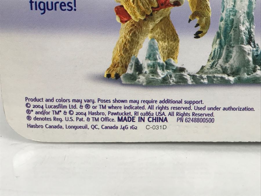 STAR WARS Return Of The Jedi Assault On Endor Ewok With Attack Glider  Hasbro 2004 84782/84716 New On Card [Photo 13]