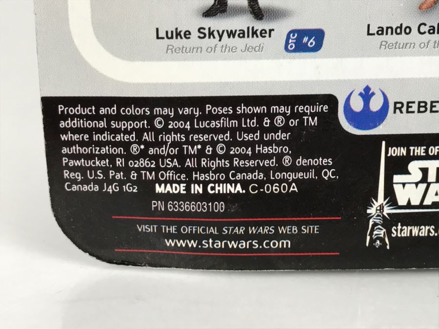 STAR WARS The Original Trilogy Collection Return Of The Jedi Bib Fortuna #31 Hasbro 2004 85381/84715 New On Card [Photo 13]