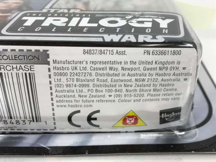 STAR WARS The Original Trilogy Collection The Empire Strikes Back Princess Leia #18 Hasbro 2004 84837/84715 New On Card [Photo 8]