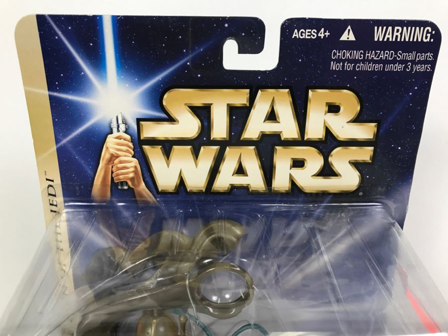 STAR WARS Return Of The Jedi Jabba’s Palace Jabba The Hut Hasbro 2004 84740/84716 New On Card [Photo 2]