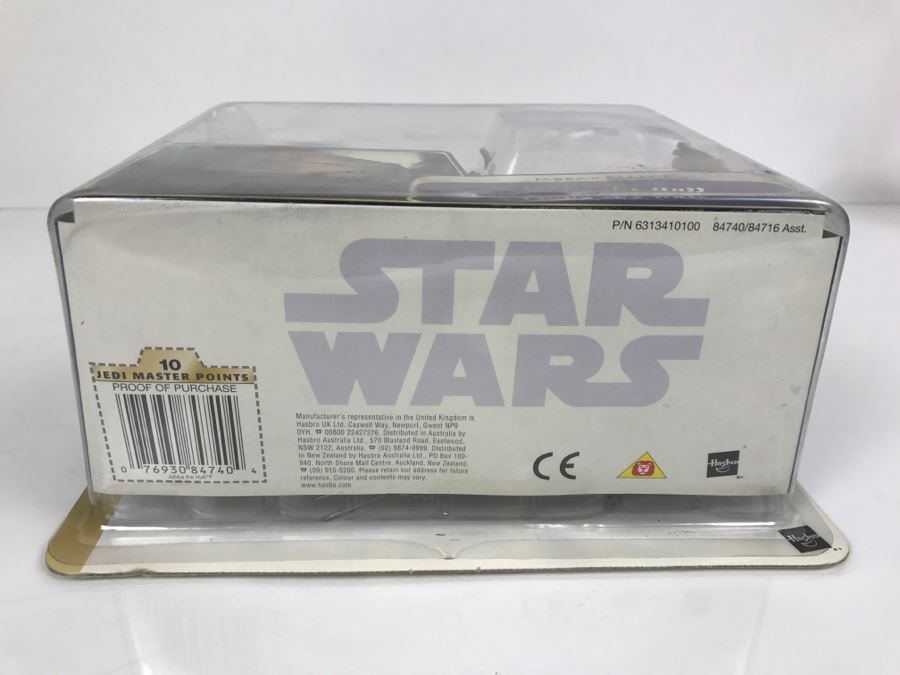 STAR WARS Return Of The Jedi Jabba’s Palace Jabba The Hut Hasbro 2004 84740/84716 New On Card [Photo 9]