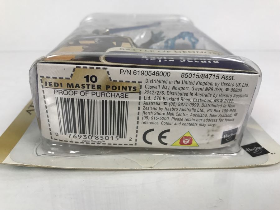 STAR WARS Attacke Of The Clones Battle Of Geonosi Aayla Secura #11 Hasbro 2003 85015/84715 New On Card [Photo 7]