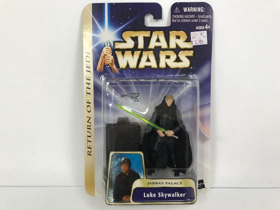 STAR WARS Return Of The Jedi Jabba’s Palace Luke Skywalker #04 Hasbro ...