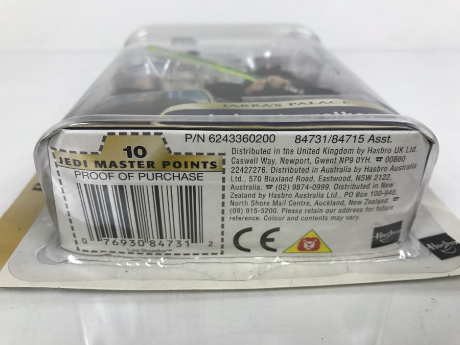 STAR WARS Return Of The Jedi Jabba’s Palace Luke Skywalker #04 Hasbro 2003 84731/84715 New On Card [Photo 7]