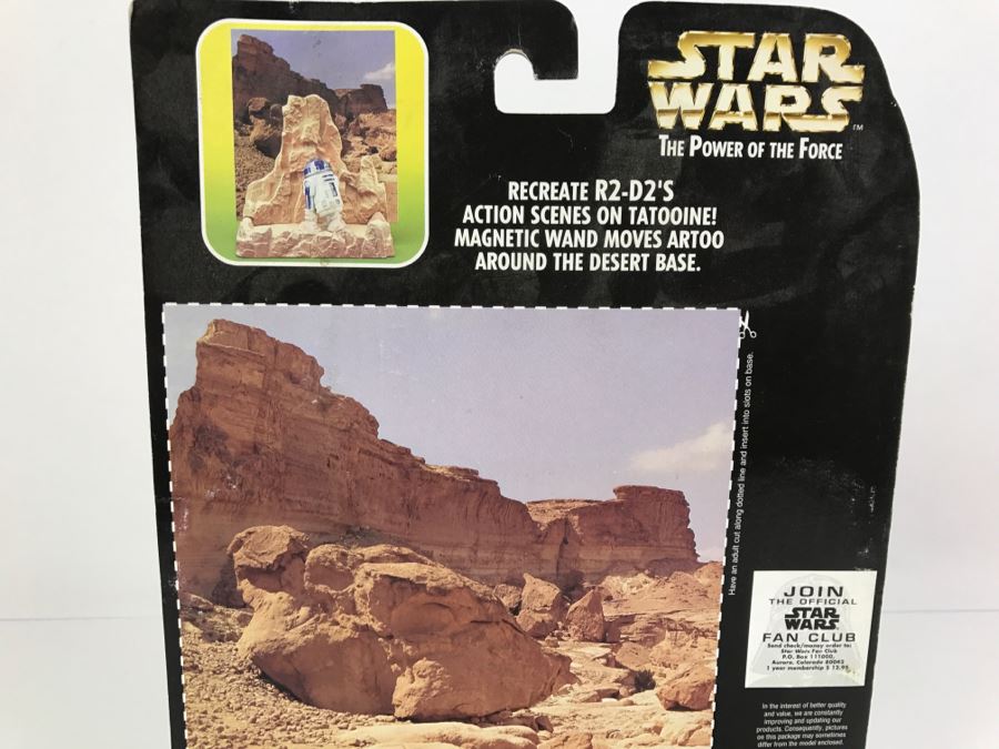 STAR WARS The Power Of The Force Rebel Alliance R2-D2 Electronic Power F/X With Light-Up Radar Eye, Authentic Sounds And Remote Action Kenner Hasbro 1996 69615/69646 New On Card [Photo 9]