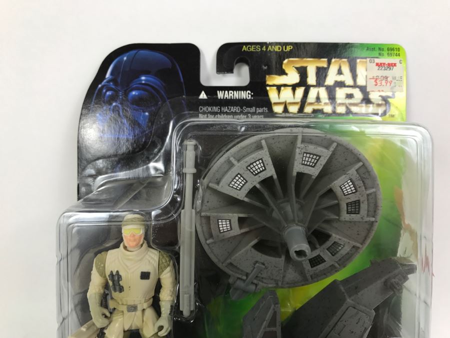 STAR WARS Deluxe Hoth Rebel Soldier With Anti-Vehicle Laser Cannon