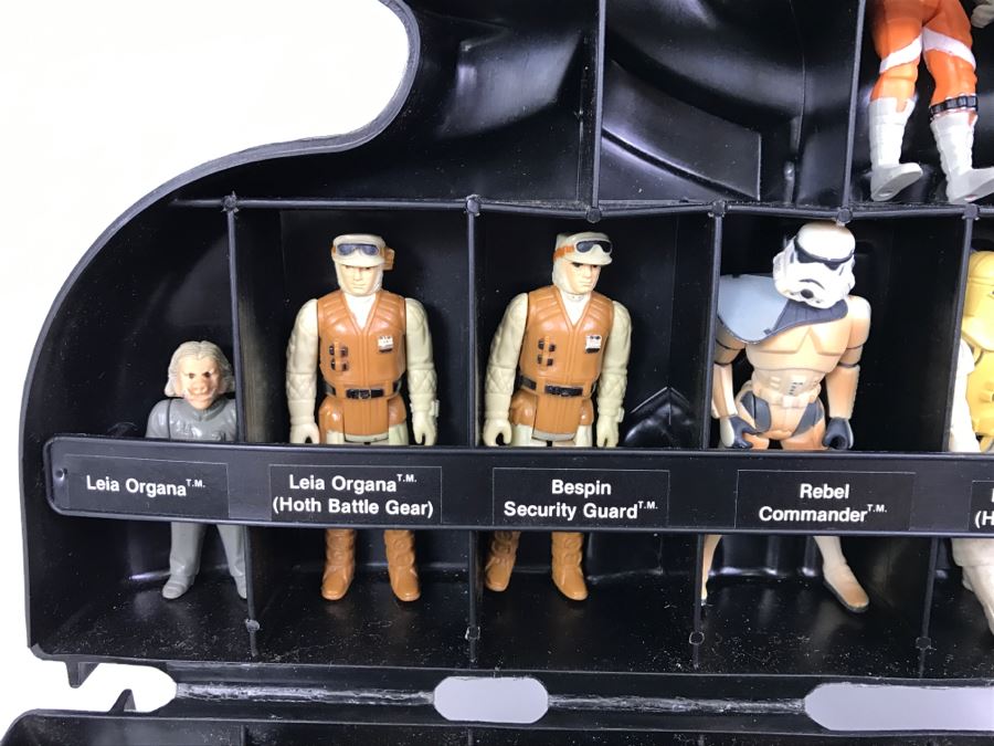 STAR WARS The Empire Strikes Back Darth Vader Accessory Storage Chamber With Action Figures Some From Hong Kong Dated in 1979/1980 [Photo 7]