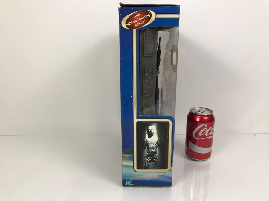 STAR WARS Return Of The Jedi Princess Leia In Boushh Disguise and Han Solo In Carbonite Hasbro 2002 New In Box [Photo 7]