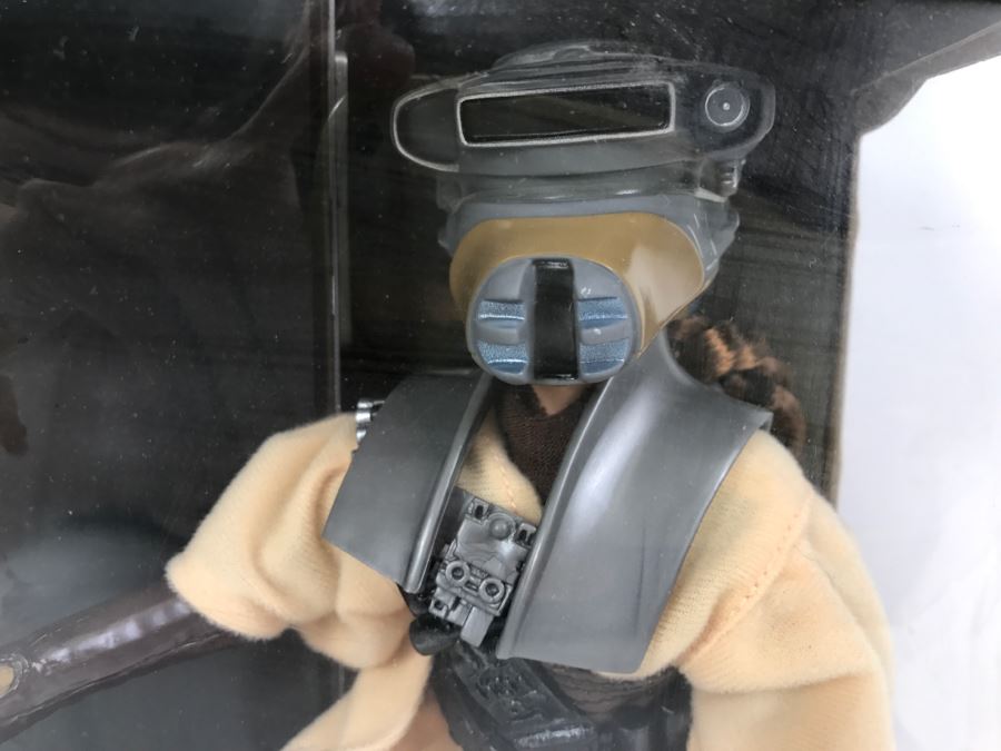 STAR WARS Return Of The Jedi Princess Leia In Boushh Disguise and Han Solo In Carbonite Hasbro 2002 New In Box [Photo 3]