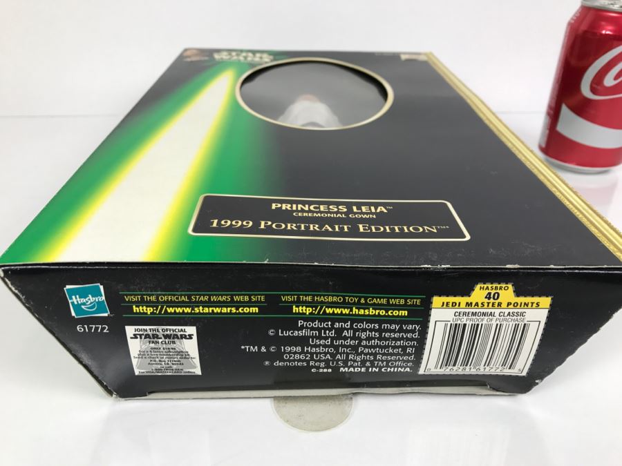 STAR WARS Classic Edition Princess Leia Ceremonial Crown 1999 Portrait Edition Hasbro 1998 61772 New In Box [Photo 13]