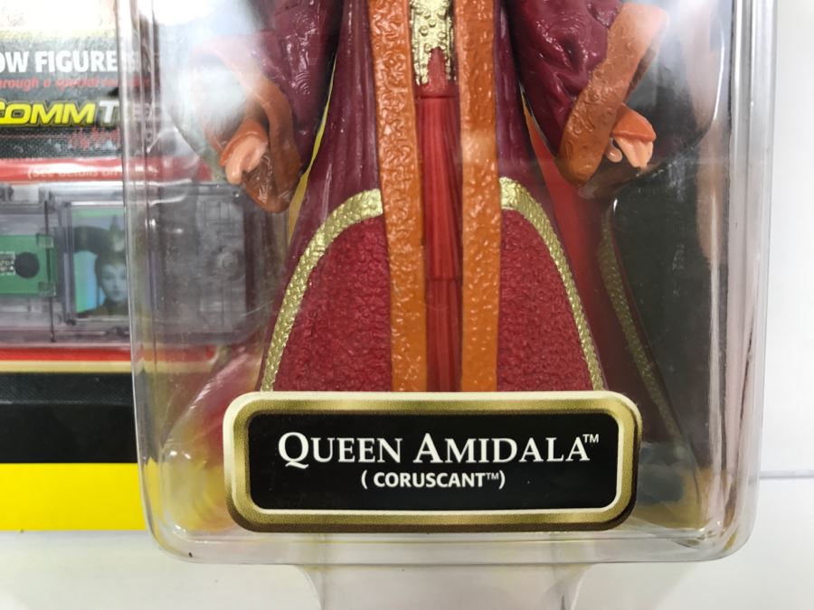 STAR WARS Episode 1 Queen Amidala Coruscant CommTech Chip Collection 1 Hasbro 1999 84085/84111 New On Card [Photo 6]