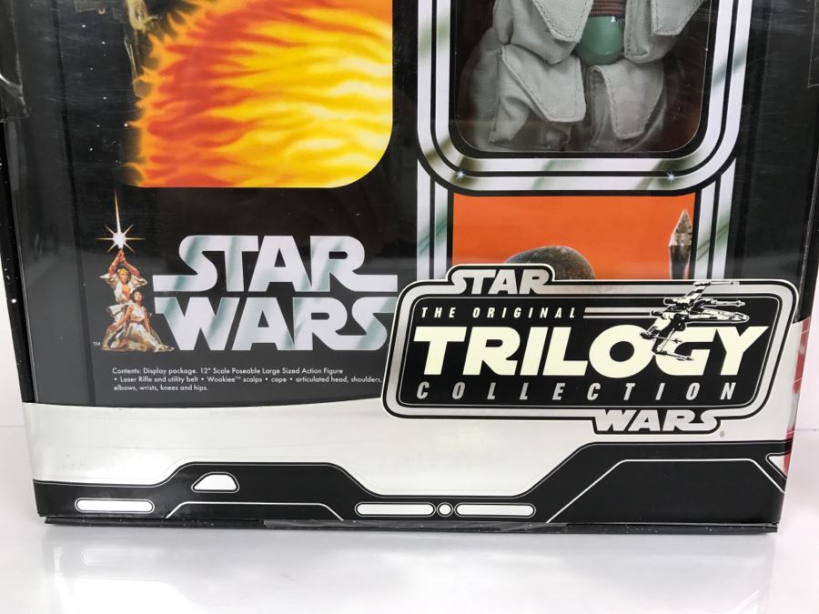 STAR WARS The Original Trilogy Collection Boba Fett Large Size Action Figure Hasbro 2004 85232 New In Box  [Photo 5]