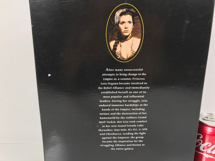 STAR WARS Limited Edition Princess Leia Collection Princess Leia Organa and R2-D2 As Jabba’s Prisoners Hasbro 1998 61777 New in Box [Photo 16]