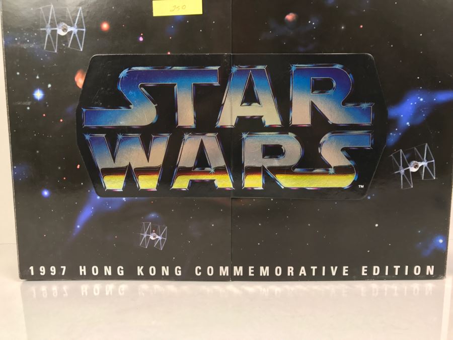STAR WARS 1997 Hong Kong Commemorative Edition Luke Skywalker, Darth Vader, Obi-Wan Kenobi Kenner Hasbro 1997 New In Box [Photo 5]
