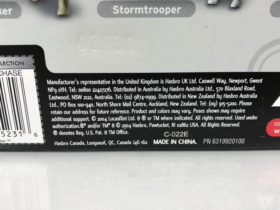 STAR WARS The Original Trilogy Collection Luke Skywalker Large Size Action Figure Hasbro 2004 85231 New In Box  [Photo 13]