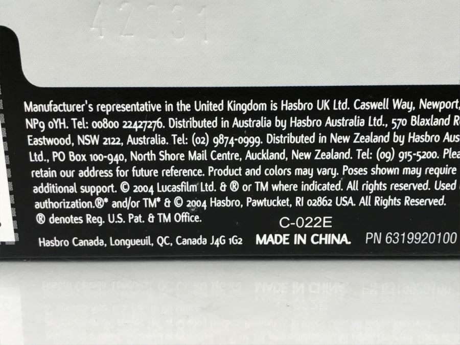 STAR WARS The Original Trilogy Collection Luke Skywalker Large Size Action Figure Hasbro 2004 85231 New In Box  [Photo 14]