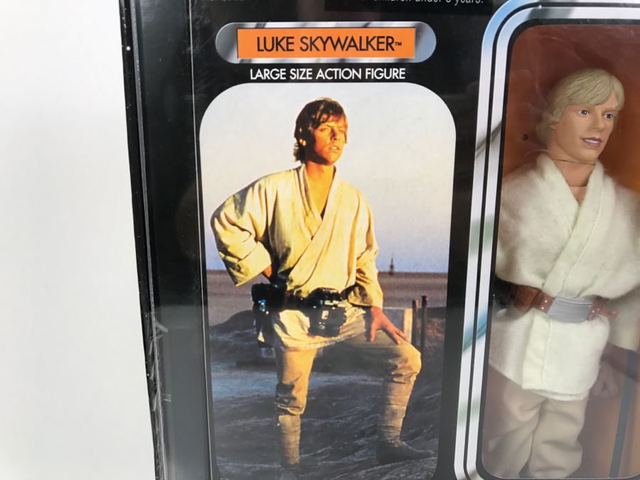 STAR WARS The Original Trilogy Collection Luke Skywalker Large Size Action Figure Hasbro 2004 85231 New In Box  [Photo 4]
