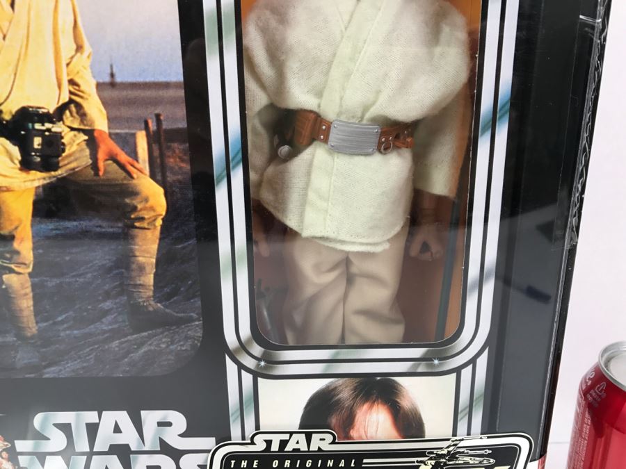 STAR WARS The Original Trilogy Collection Luke Skywalker Large Size Action Figure Hasbro 2004 85231 New In Box  [Photo 7]