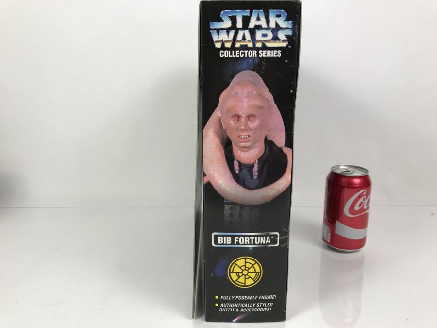 STAR WARS Collector Series Rebel Alliance Jedi Luke Skywalker And Bib Fortuna Kenner Hasbro 1997 27924 New in Box [Photo 8]