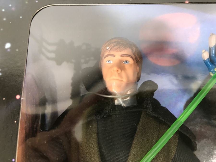 STAR WARS Collector Series Rebel Alliance Jedi Luke Skywalker And Bib Fortuna Kenner Hasbro 1997 27924 New in Box [Photo 19]