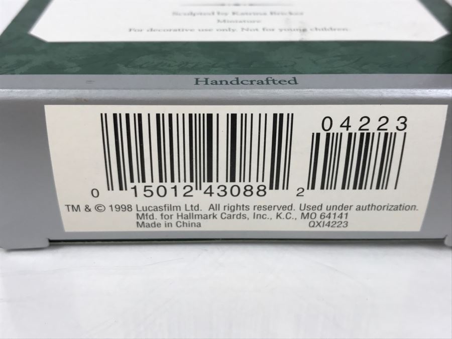 STAR WARS Assorted Christmas Hallmark Keepsake Ornaments 1 Each Ewoks 1998, Darth Vader 1997, and Clone Troopers 2003 New In Boxes [Photo 16]