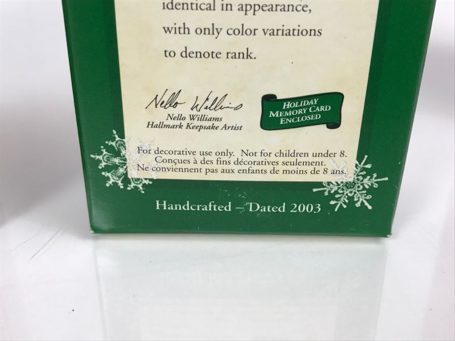 STAR WARS Assorted Christmas Hallmark Keepsake Ornaments 1 Each Ewoks 1998, Darth Vader 1997, and Clone Troopers 2003 New In Boxes [Photo 14]