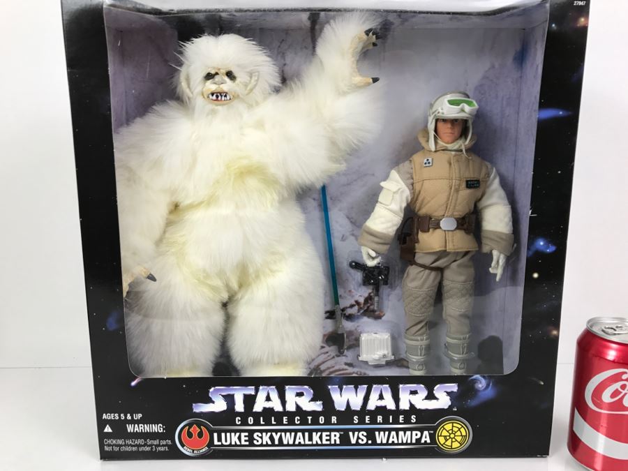 STAR WARS Collector Series Rebel Alliance Luke Skywalker Vs Wampa Kenner Hasbro 1997 27947 New In Box [Photo 2]