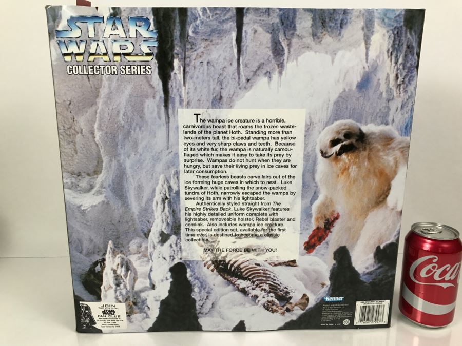 STAR WARS Collector Series Rebel Alliance Luke Skywalker Vs Wampa Kenner Hasbro 1997 27947 New In Box [Photo 12]