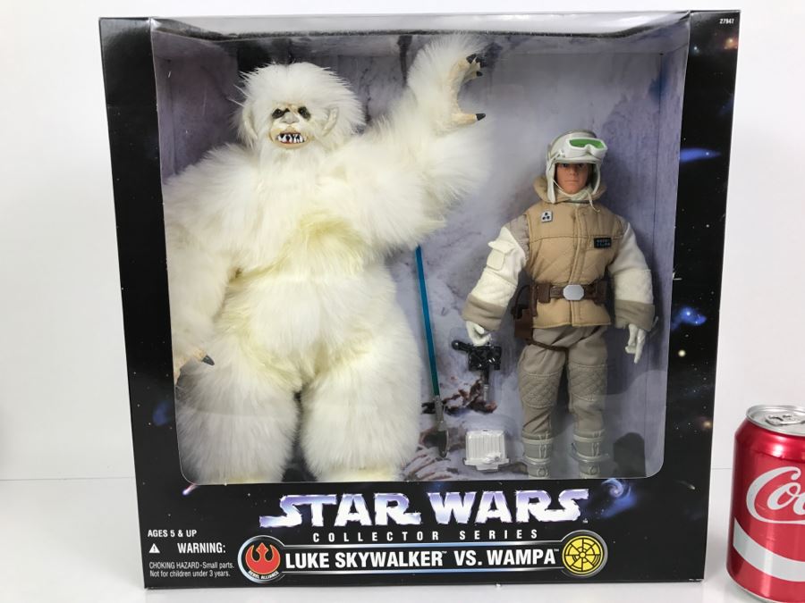 STAR WARS Collector Series Rebel Alliance Luke Skywalker Vs Wampa Kenner Hasbro 1997 27947 New In Box [Photo 1]