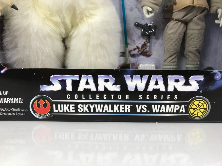 STAR WARS Collector Series Rebel Alliance Luke Skywalker Vs Wampa Kenner Hasbro 1997 27947 New In Box [Photo 8]