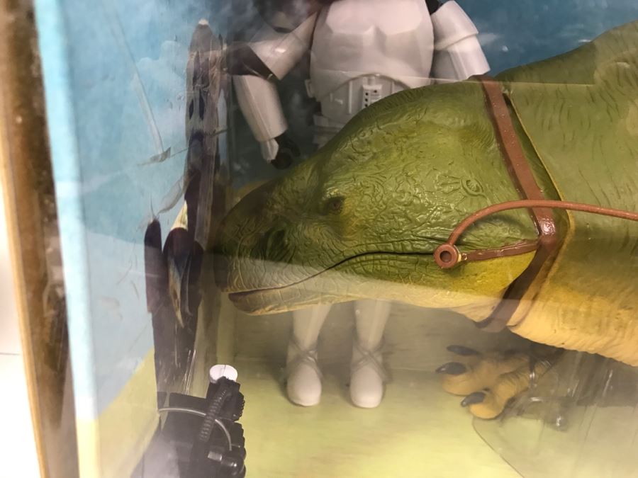 STAR WARS The Power Of The Force Dewback And Sandtrooper Hasbro 2000 26246 New In Box [Photo 5]