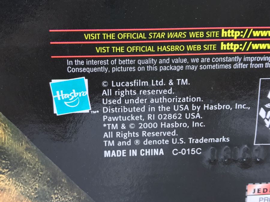 STAR WARS The Power Of The Force Dewback And Sandtrooper Hasbro 2000 26246 New In Box [Photo 21]