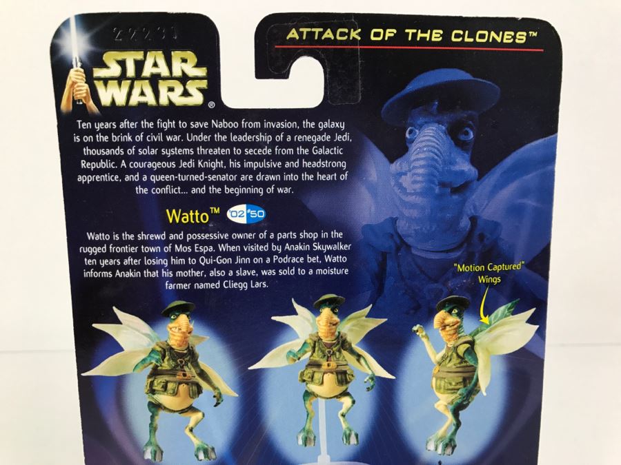 STAR WARS Attack Of The Clones Watto Mos Espa Junk Dealer 50