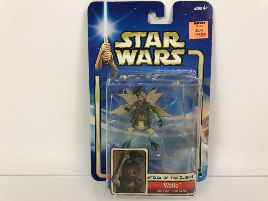 STAR WARS Attack Of The Clones Watto Mos Espa Junk Dealer 50