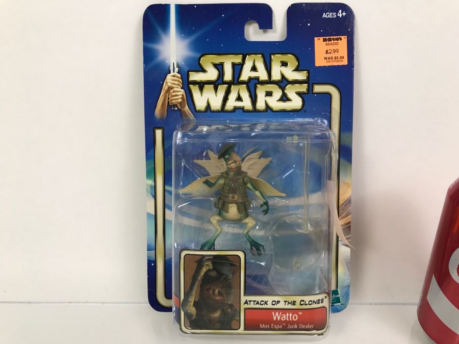 STAR WARS Attack Of The Clones Watto Mos Espa Junk Dealer #50 Collection 2 Hasbro 2002 84260/84861 New On Card [Photo 1]