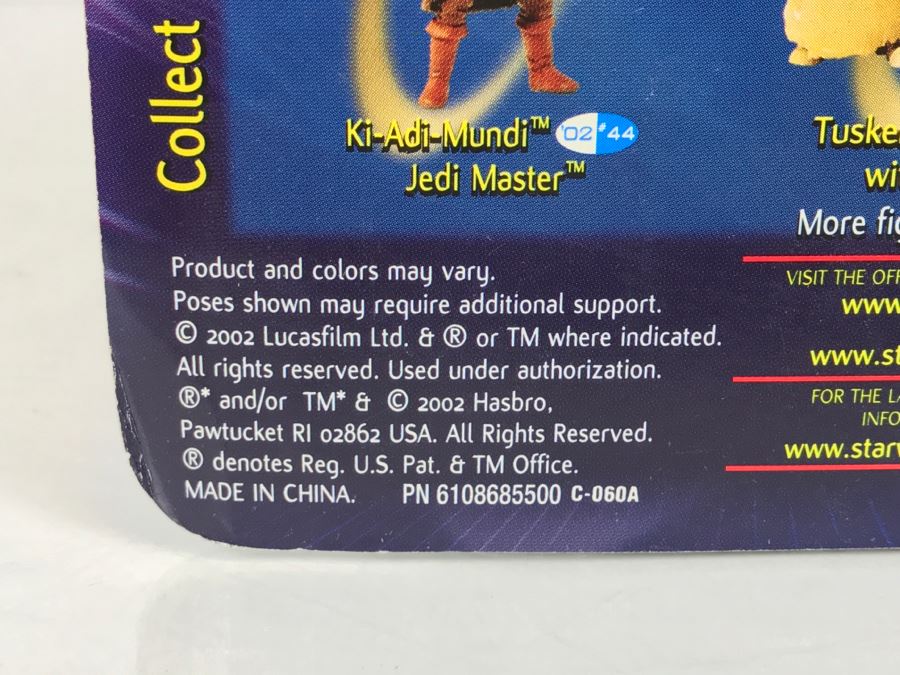 STAR WARS Attack Of The Clones Watto Mos Espa Junk Dealer #50 Collection 2 Hasbro 2002 84260/84861 New On Card [Photo 12]