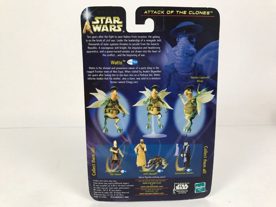 STAR WARS Attack Of The Clones Watto Mos Espa Junk Dealer 50