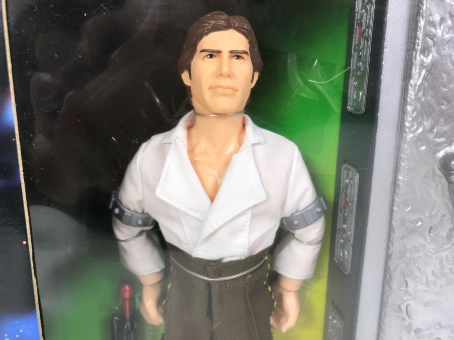 STAR WARS Han Solo and Carbonite Block With Frozen Han Solo Kenner Hasbro 1998 57105 New In Box [Photo 3]
