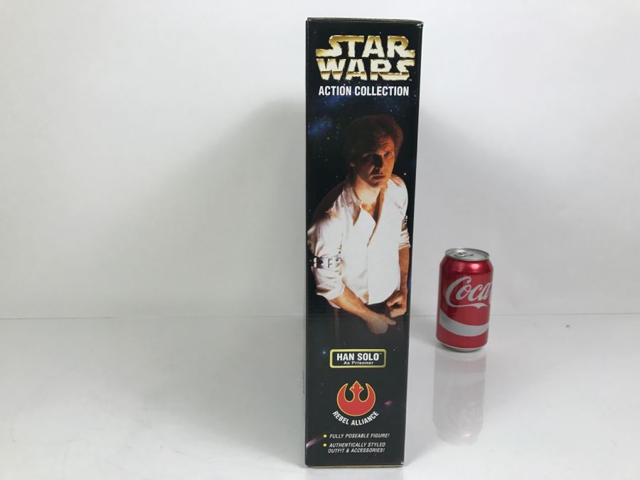 STAR WARS Han Solo and Carbonite Block With Frozen Han Solo Kenner Hasbro 1998 57105 New In Box [Photo 10]