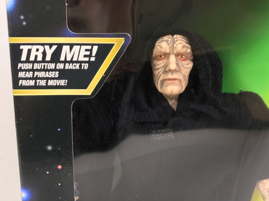 STAR WARS Electronic Emperor Palpatine And Royal Guard Kenner Hasbro 1998 57107 New In Box [Photo 3]