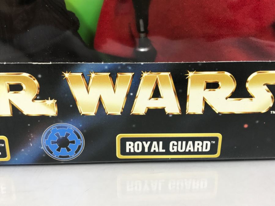 STAR WARS Electronic Emperor Palpatine And Royal Guard Kenner Hasbro 1998 57107 New In Box [Photo 10]