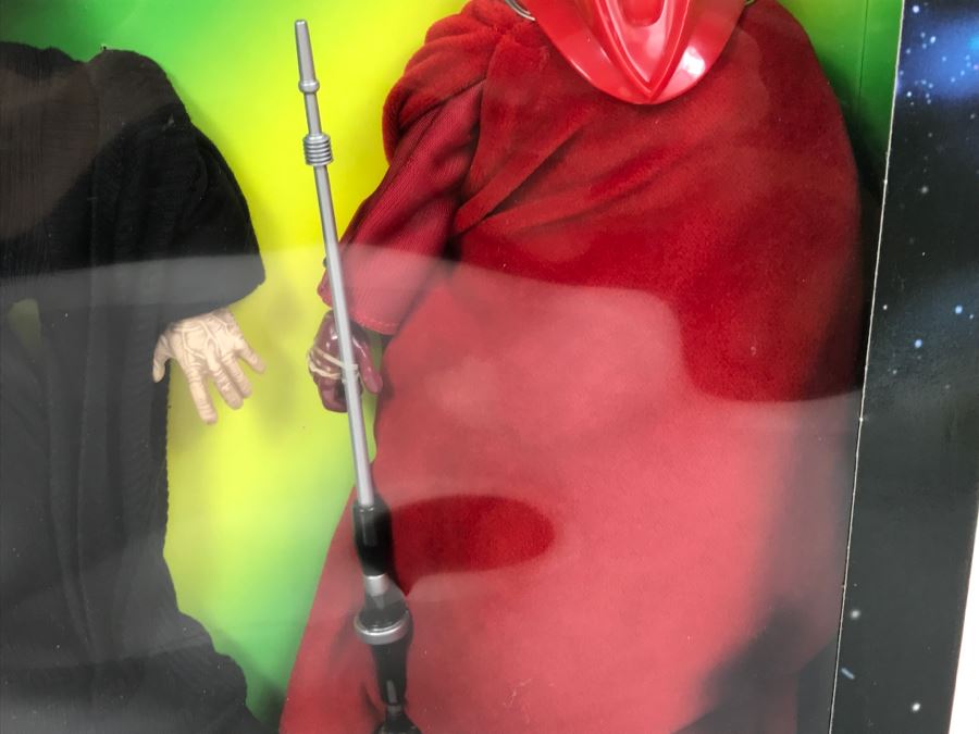 STAR WARS Electronic Emperor Palpatine And Royal Guard Kenner Hasbro 1998 57107 New In Box [Photo 7]