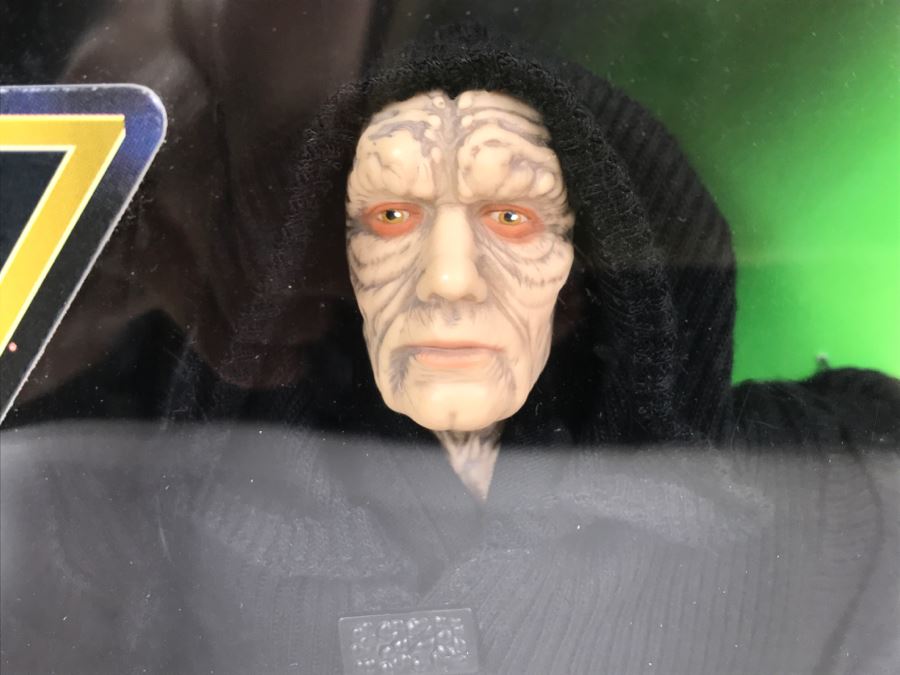 STAR WARS Electronic Emperor Palpatine And Royal Guard Kenner Hasbro 1998 57107 New In Box [Photo 4]