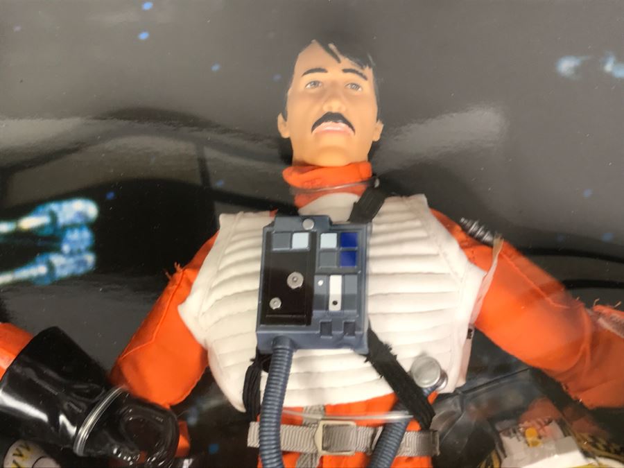 STAR WARS Rebel Alliance Wedge Antilles And Biggs Darklighter In Rebel Pilot Gear Kenner Hasbro 1998 57106 New In Box [Photo 19]